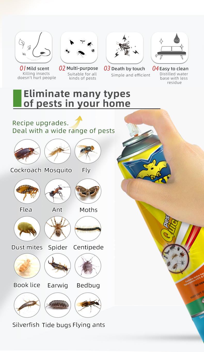 insecticide aerosol killer spray